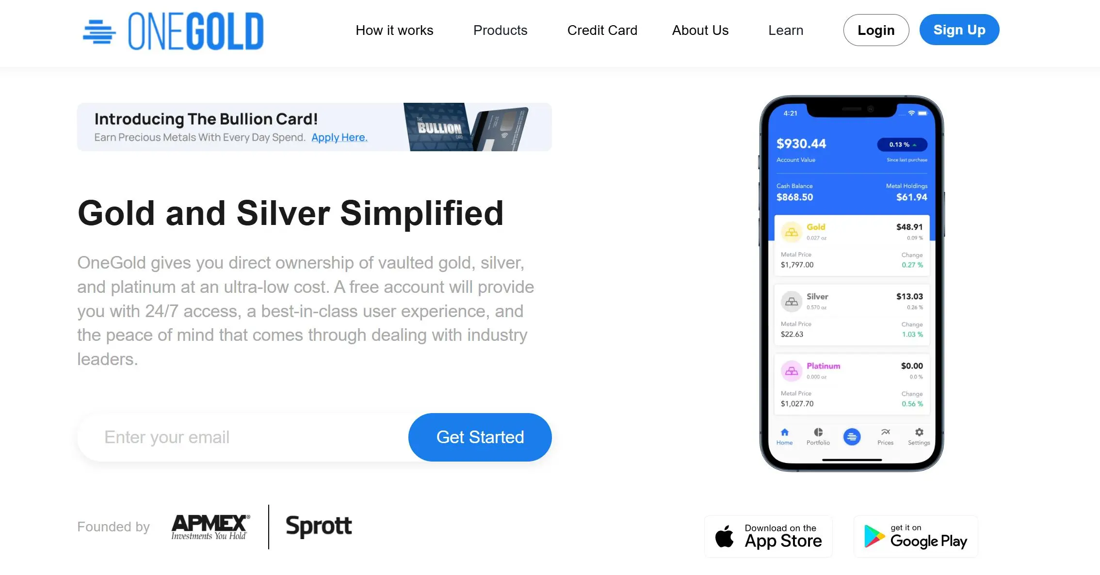 OneGold Informationen