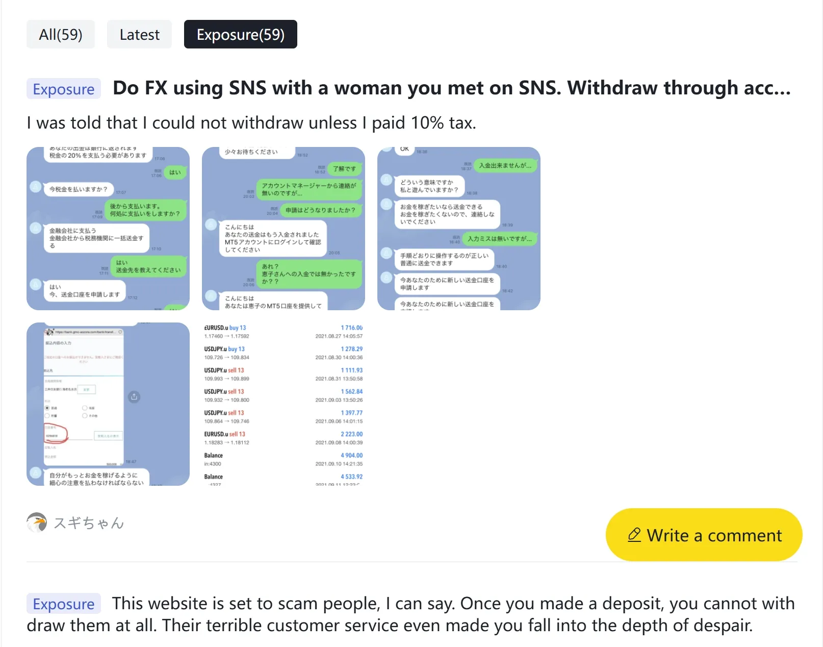 User Exposure on WikiFX User Exposure on WikiFX