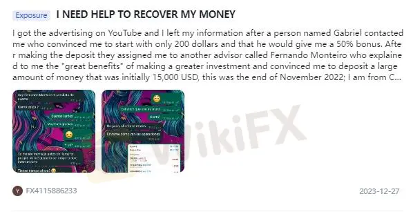 Exposure2. Scam