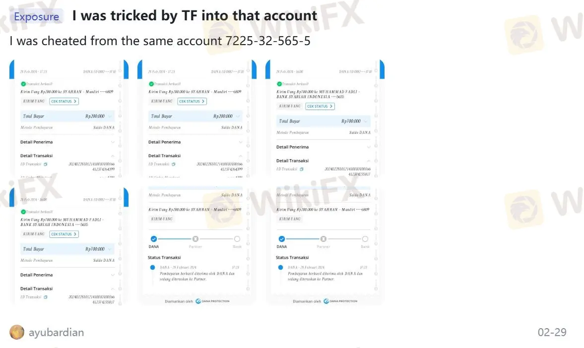 Negatibong Mga Review ng 5 STar Trading Platform sa WikiFX