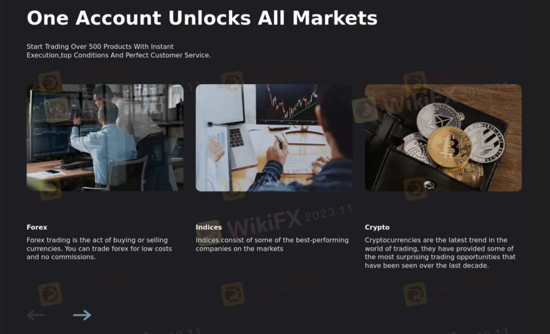 GoldCapital24 可以交易什么？
