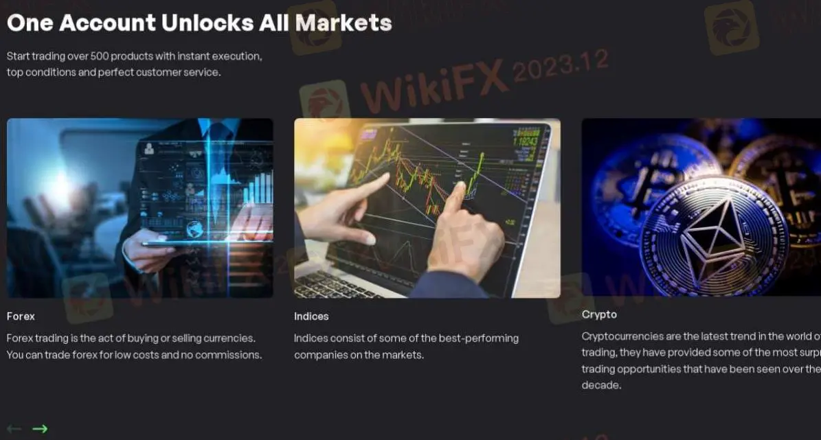 Que puis-je trader sur Chain Rock ?