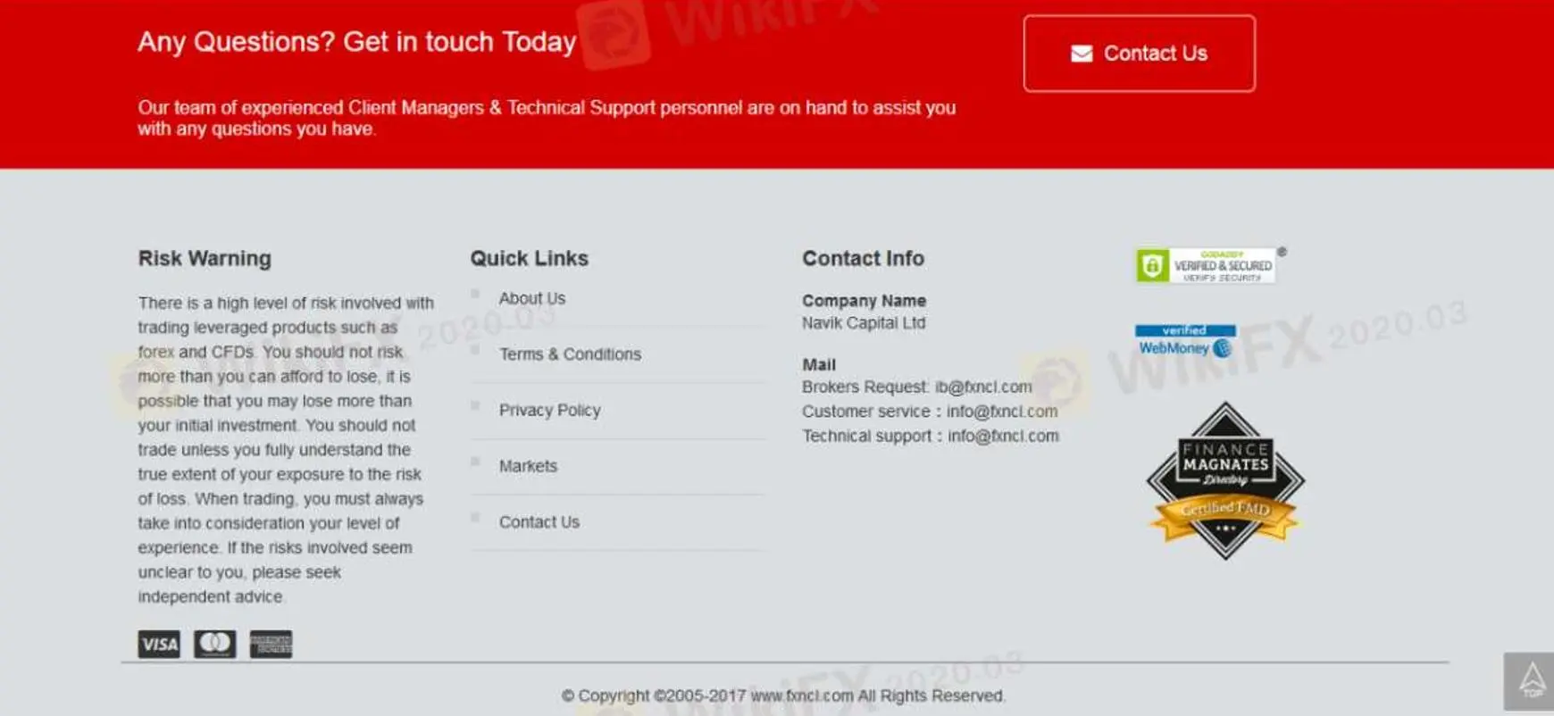 Customer Support Options