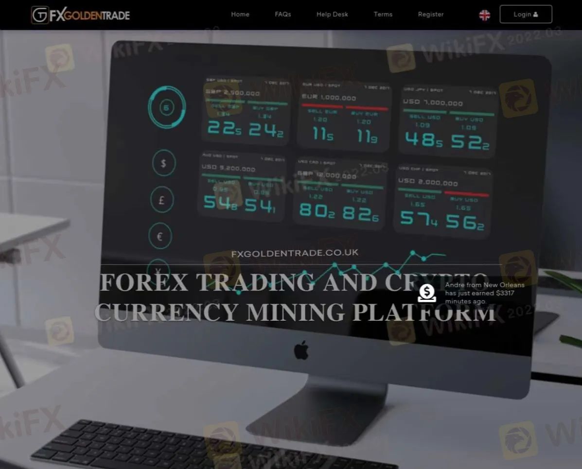 FXGOLDENTRADE Information