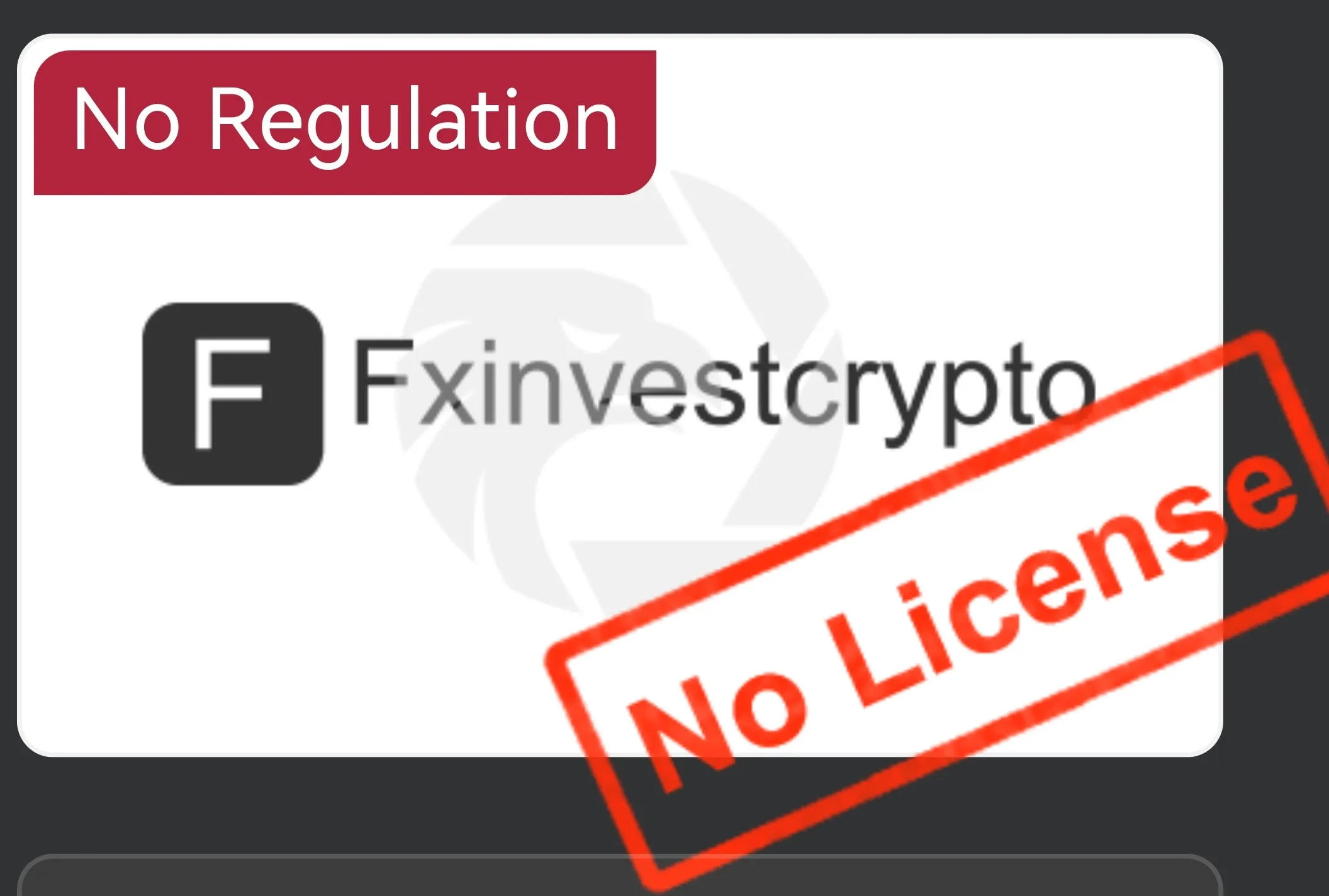 Fxinvestcrypto是否合法？