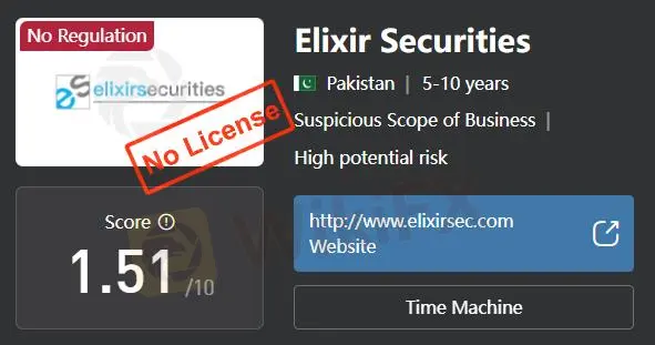 Elixir Securities Có phải là hợp lệ hay lừa đảo? Elixir Securities Có phải là hợp lệ hay lừa đảo?