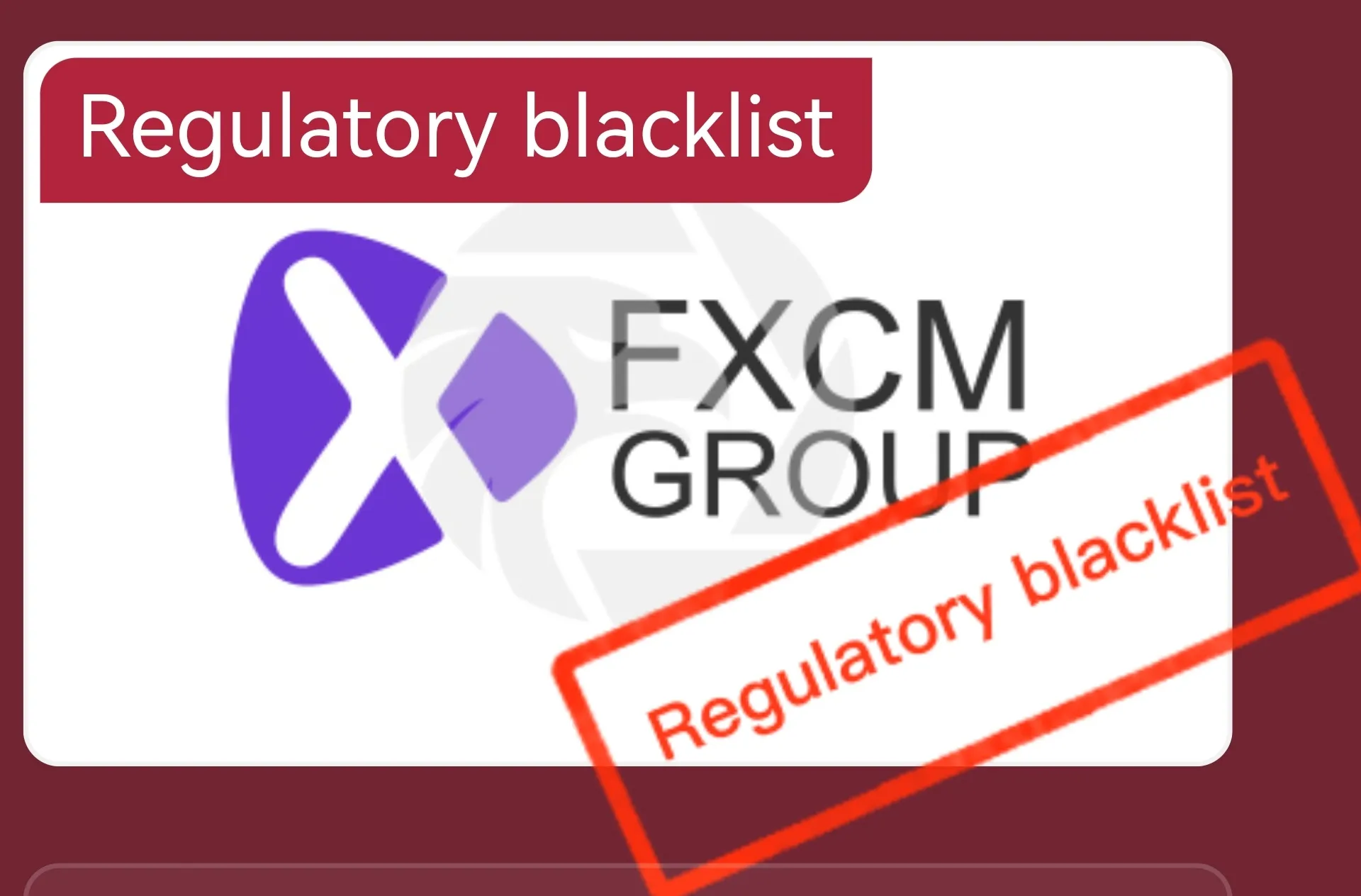 Is FXCM Group Legit?