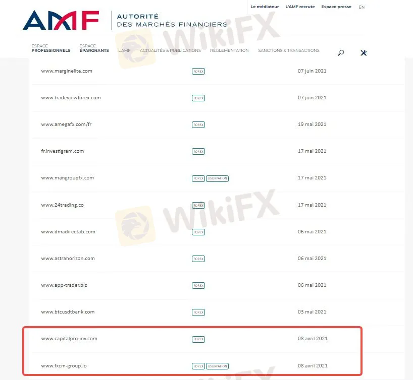 FXCM Group 是否合法？