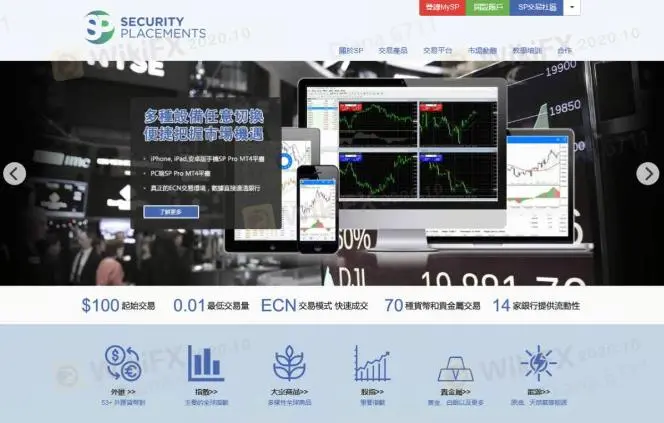 SP Markets信息 SP Markets信息