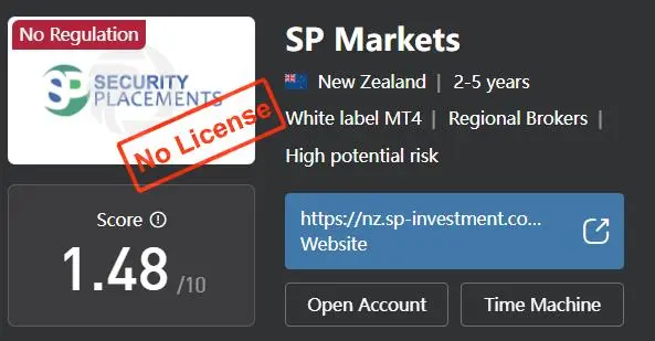 SP Markets是否合法或者诈骗? SP Markets是否合法或者诈骗?
