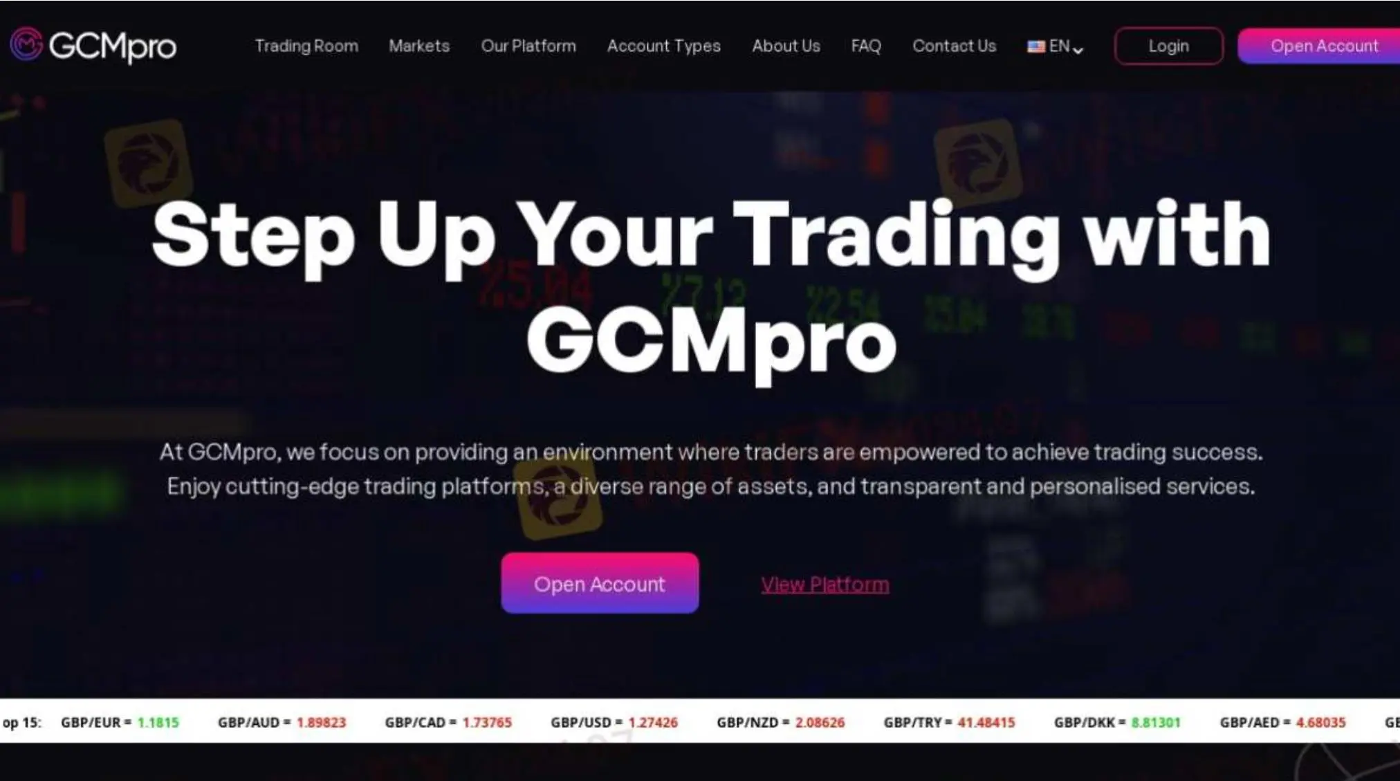 GCMPro ข้อมูล