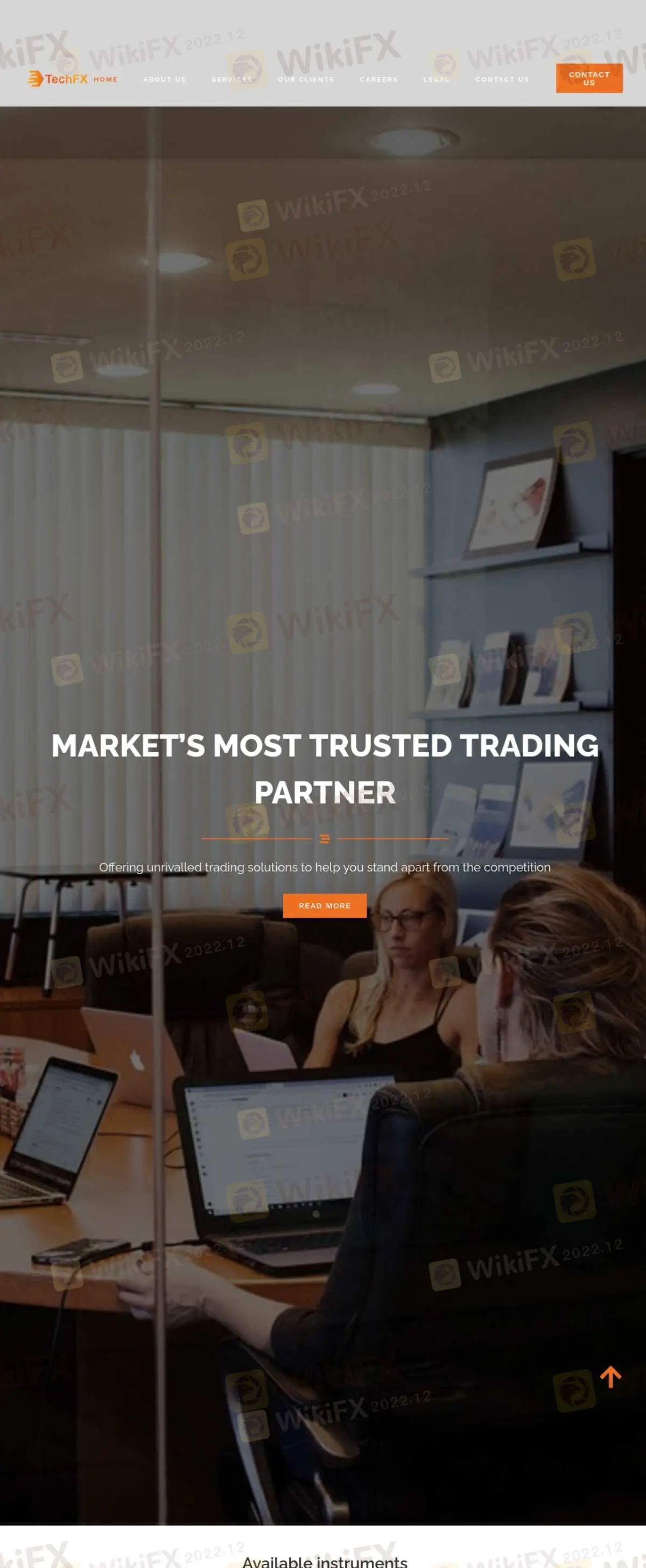 TechFXs homepage