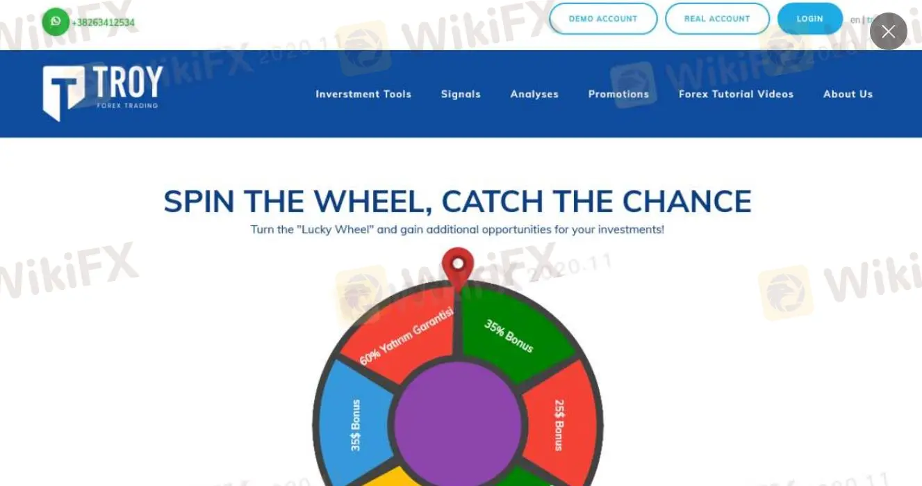 Troy Forex's homepage