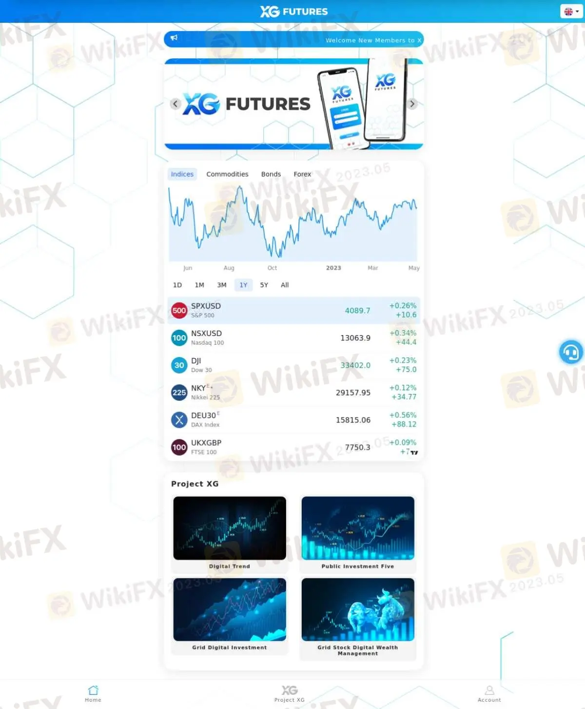 XG FUTURES 정보 XG FUTURES 정보
