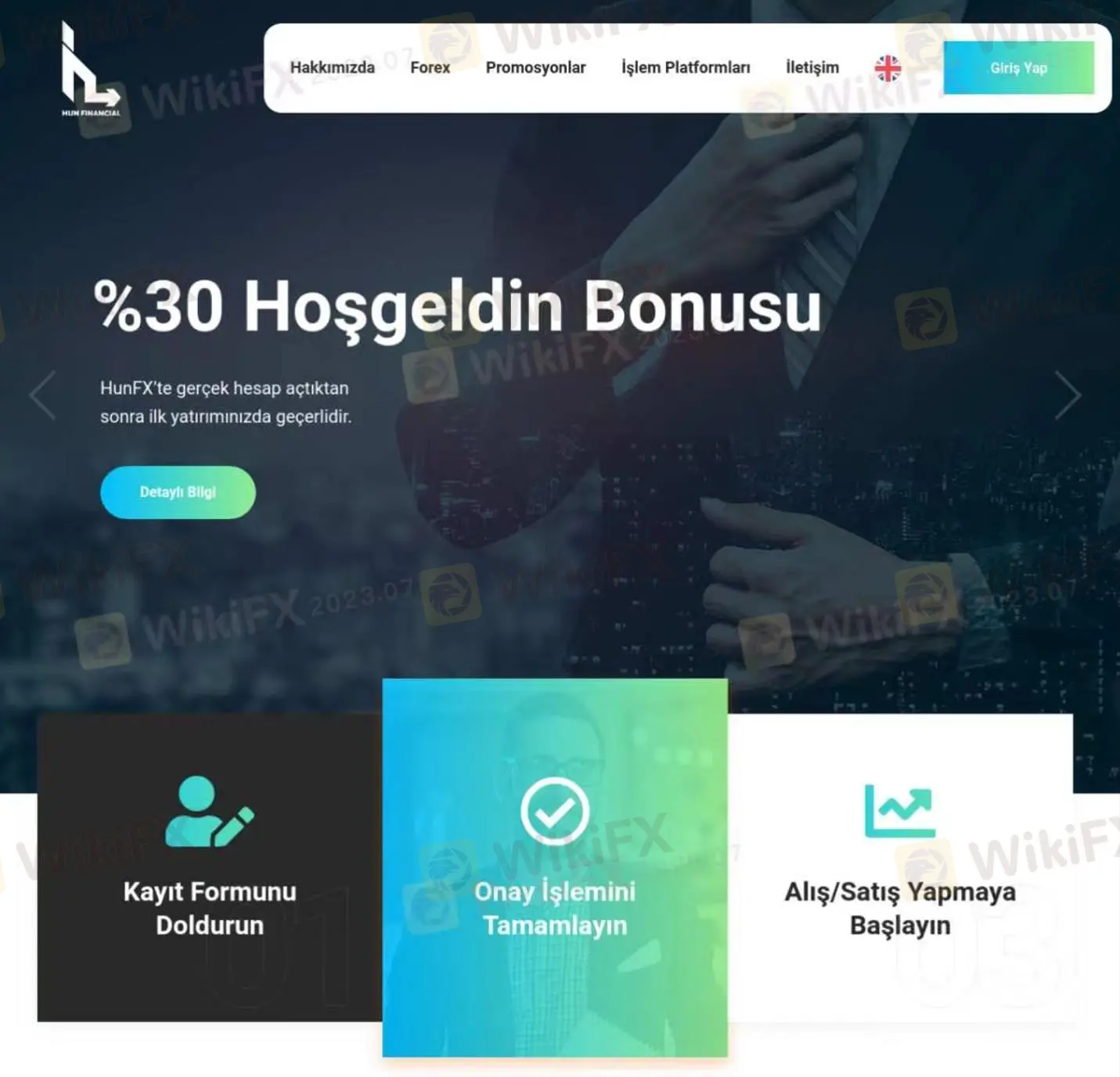 Informações sobre HUN FINANCIAL Informações sobre HUN FINANCIAL