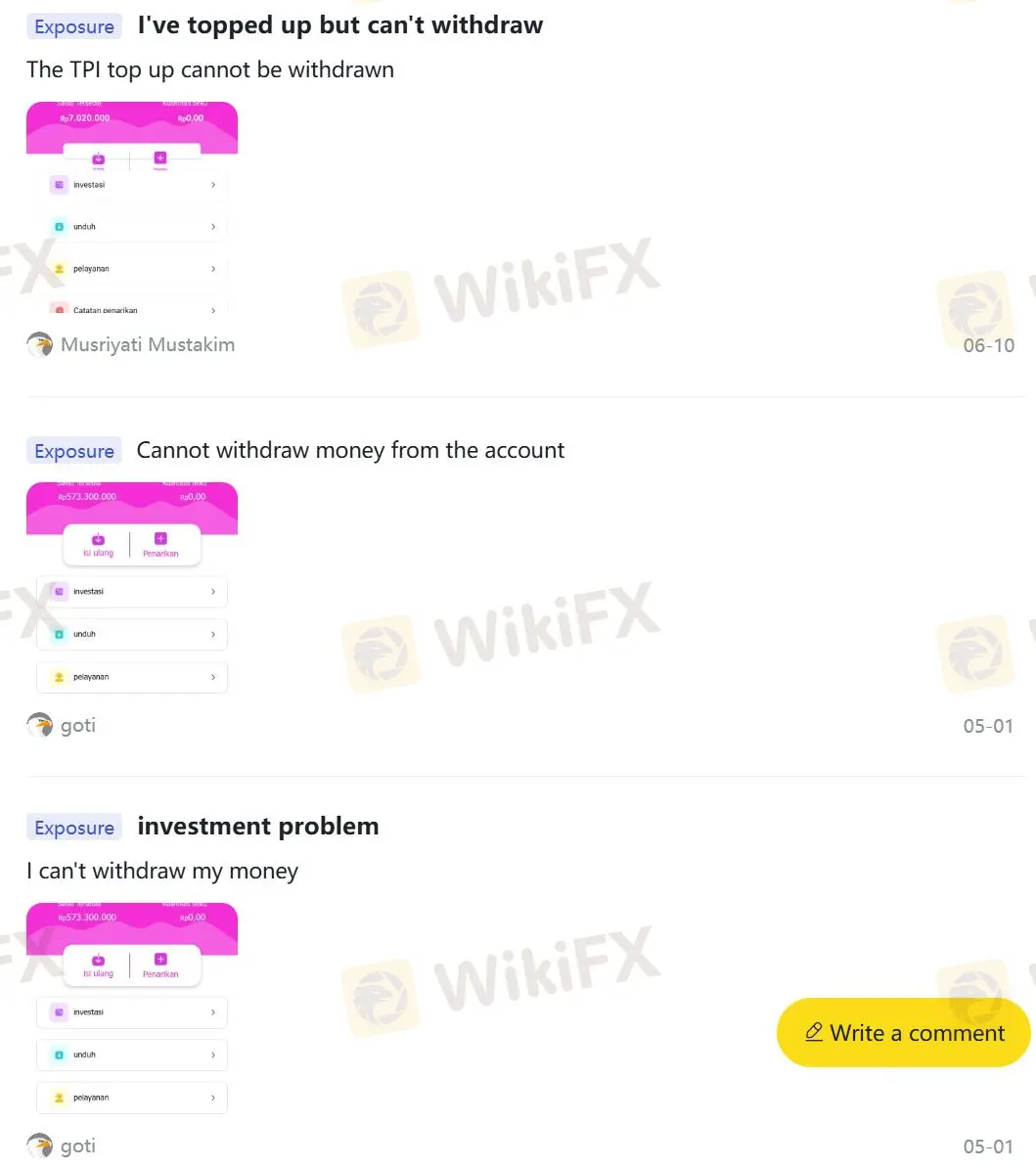 Ulasan Negatif Explore di WikiFX