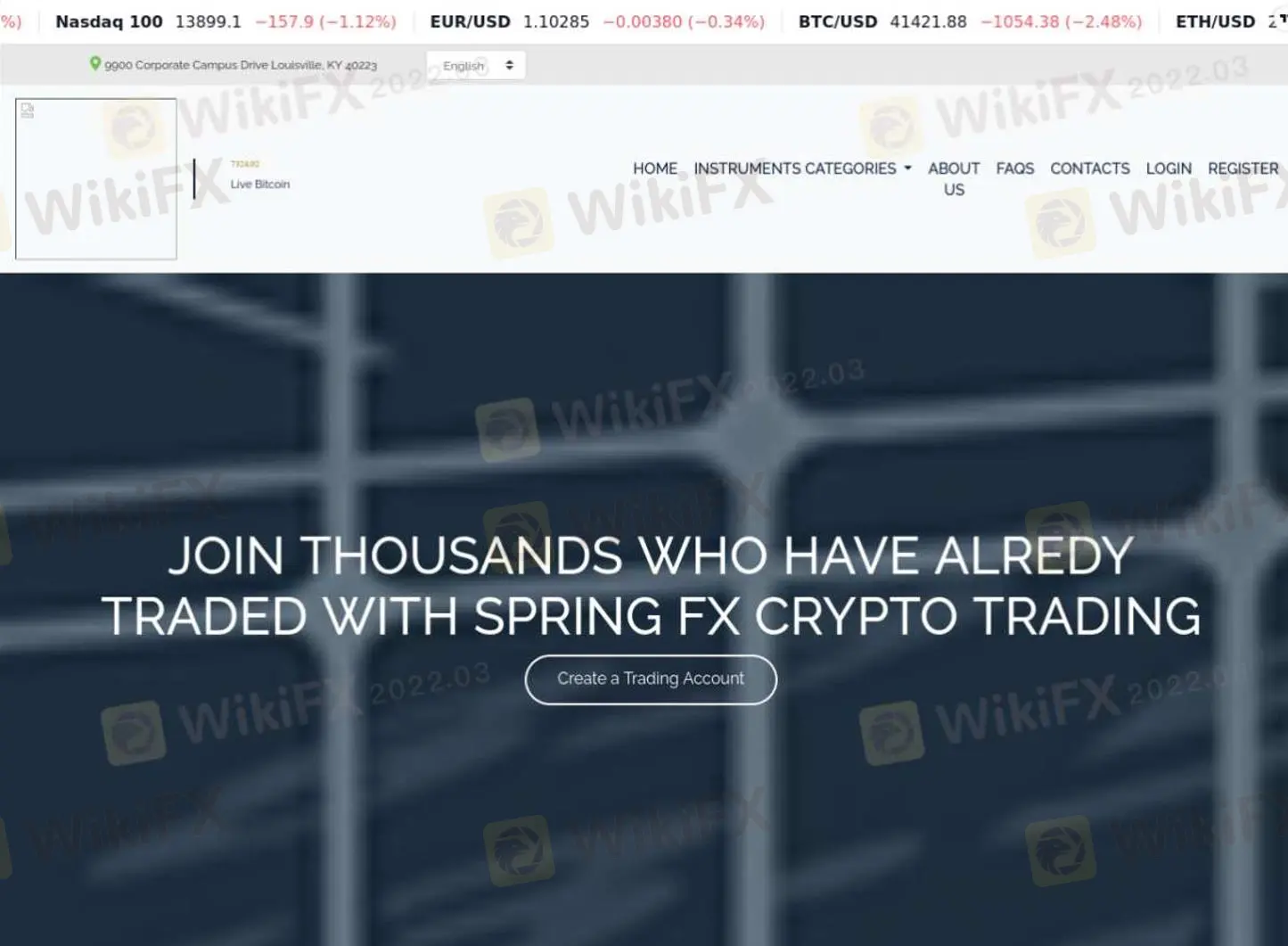 SPRING FX CRYPTO TRADING ข้อมูล SPRING FX CRYPTO TRADING ข้อมูล