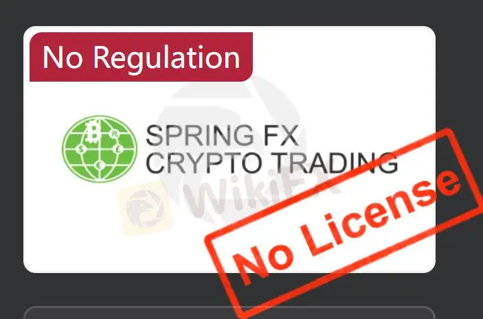 SPRING FX CRYPTO TRADING เป็นโบรกเกอร์ที่ถูกต้องหรือไม่? SPRING FX CRYPTO TRADING เป็นโบรกเกอร์ที่ถูกต้องหรือไม่?