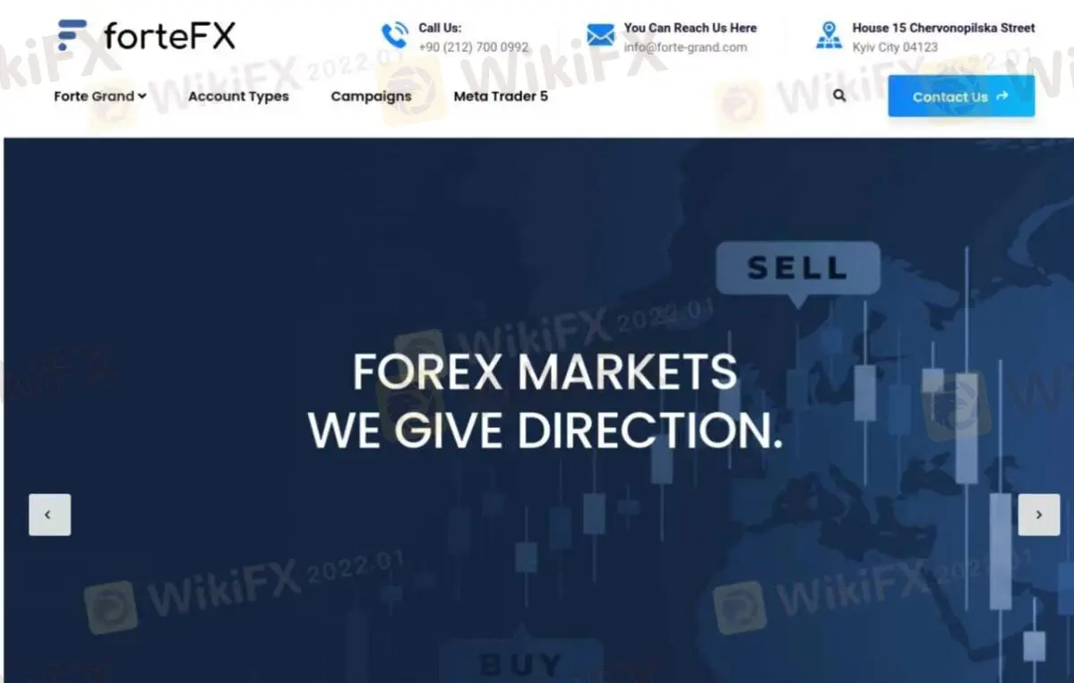 Informações sobre Forte FX
