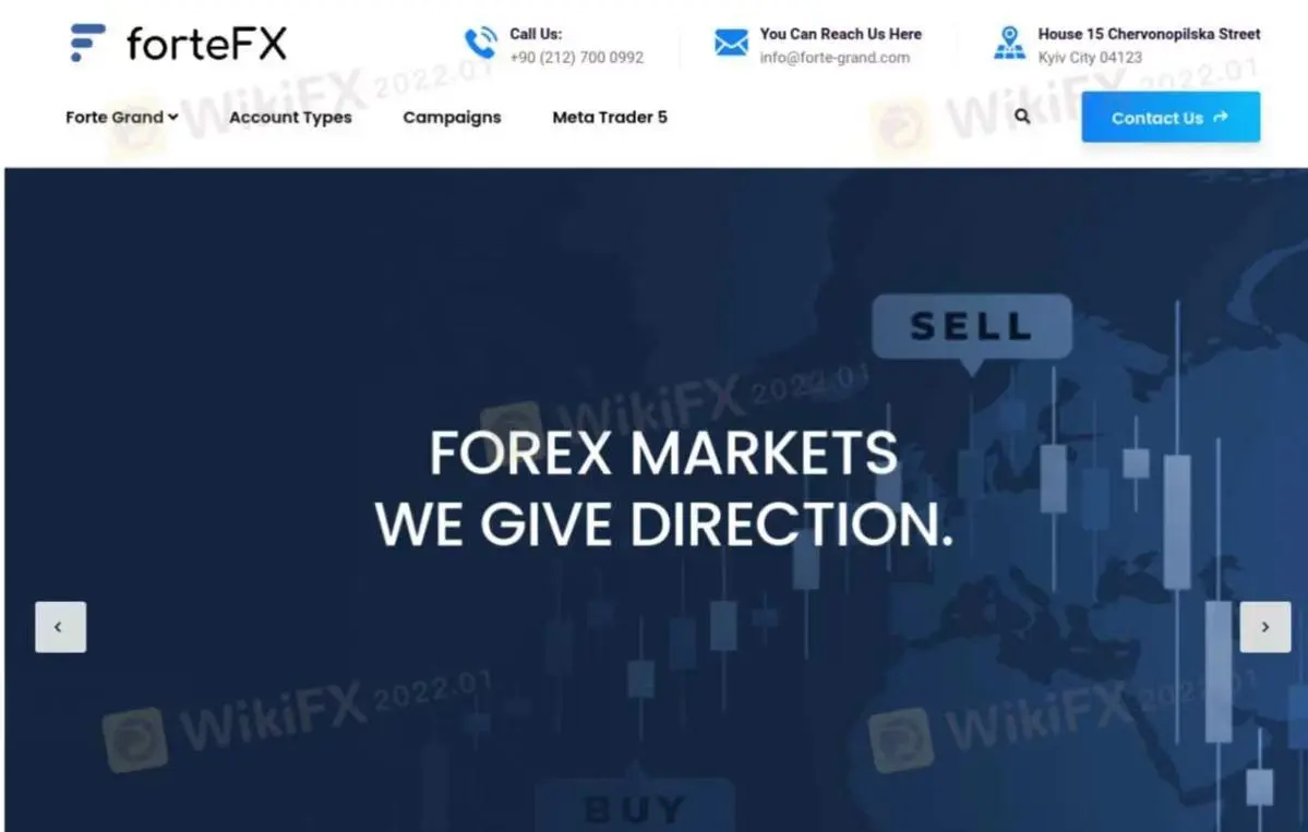 Информация о Forte FX Информация о Forte FX