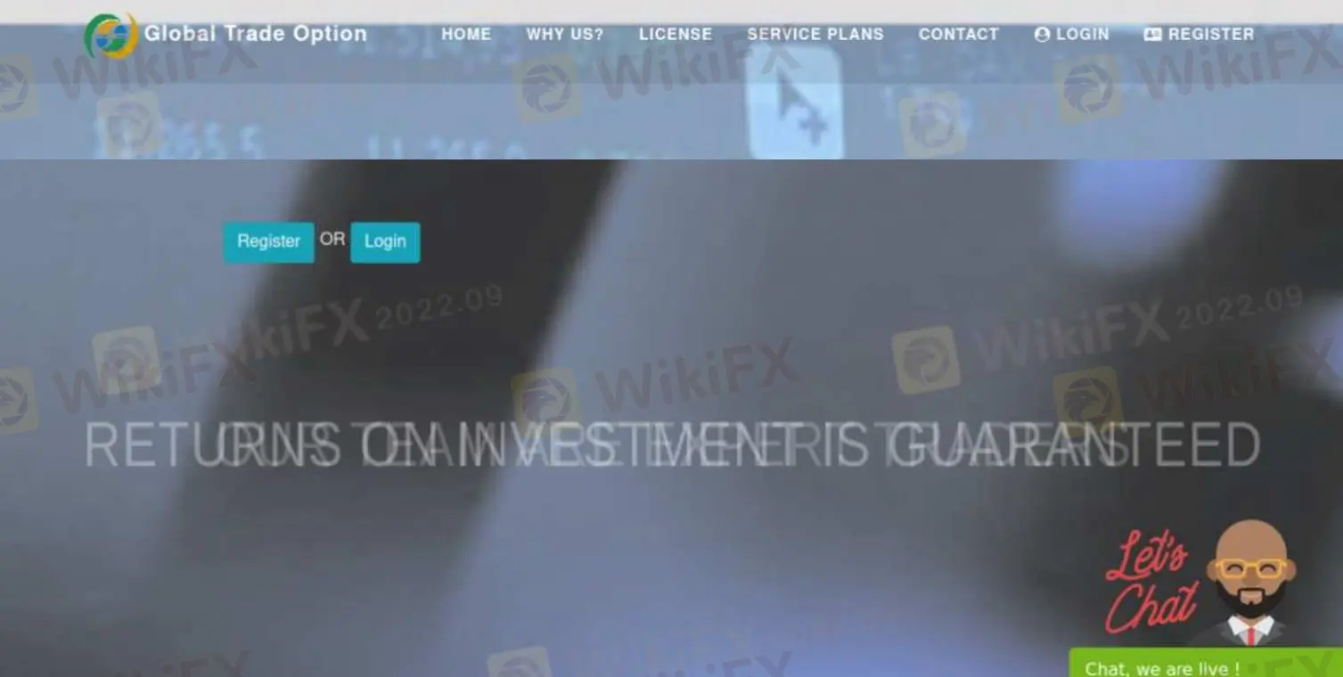 Impormasyon ng Global Trade Option Impormasyon ng Global Trade Option