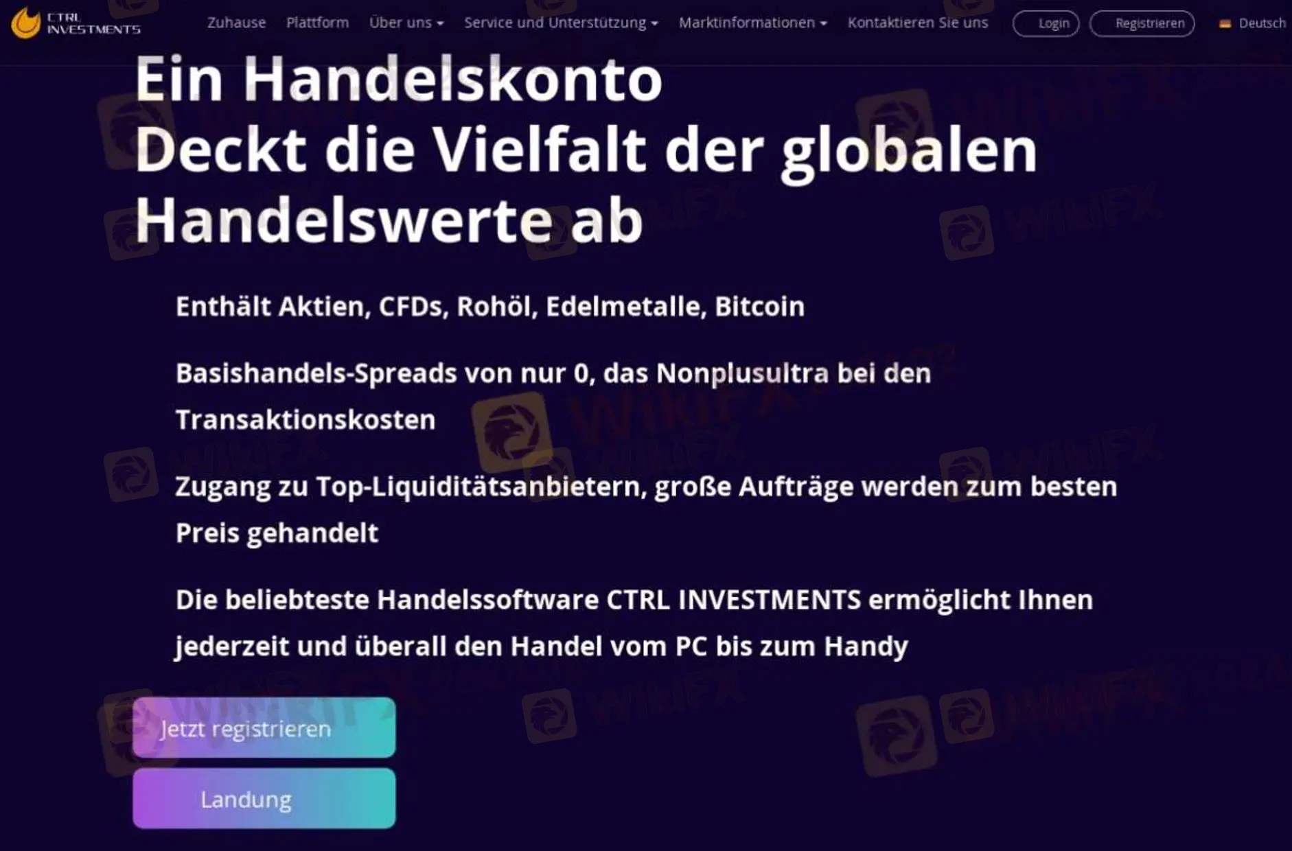 CTRL INVESTMENTS 資訊