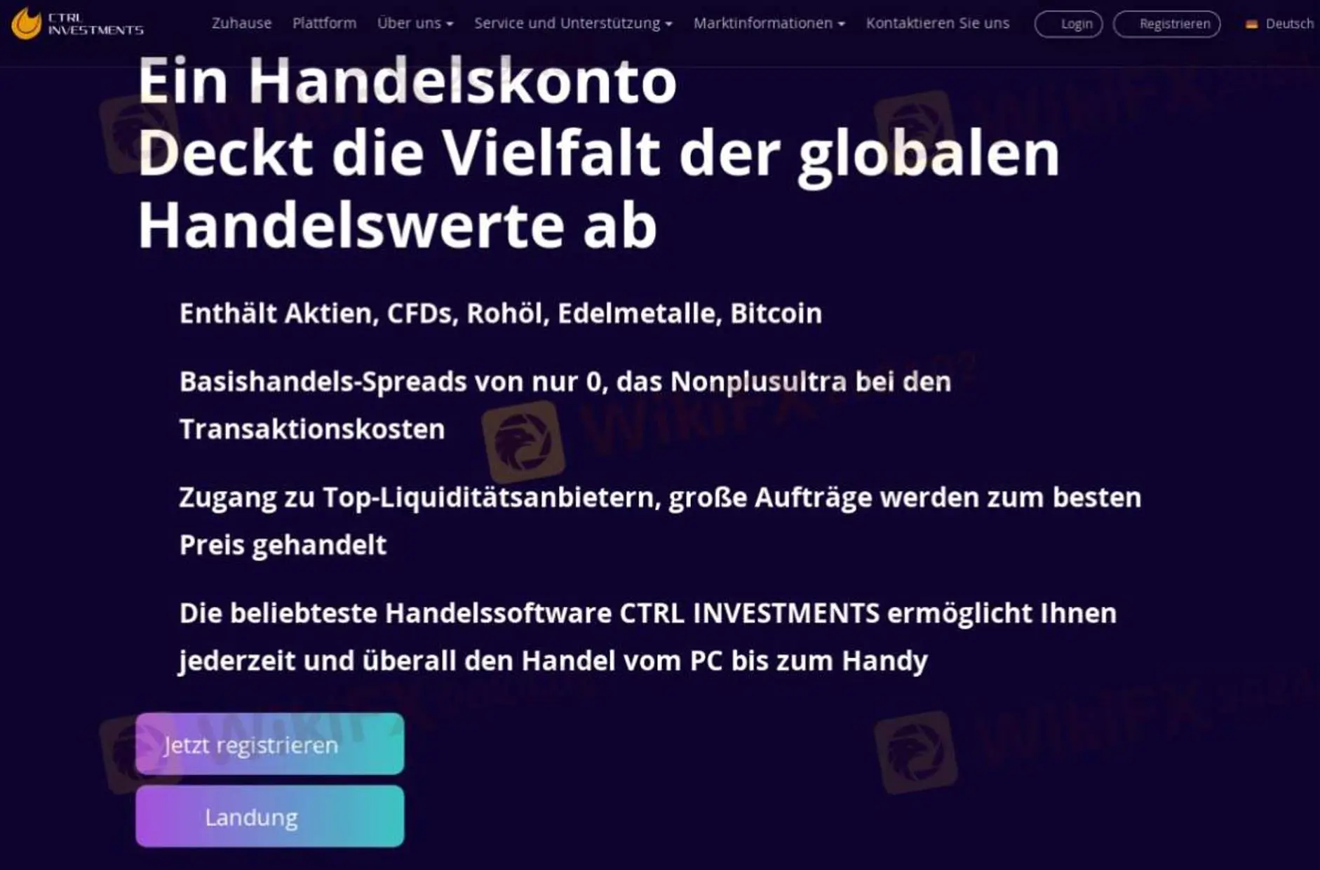 CTRL INVESTMENTS 資訊 CTRL INVESTMENTS 資訊