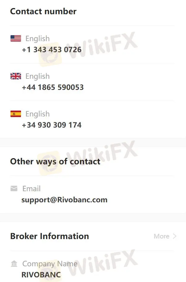Customer Support Options