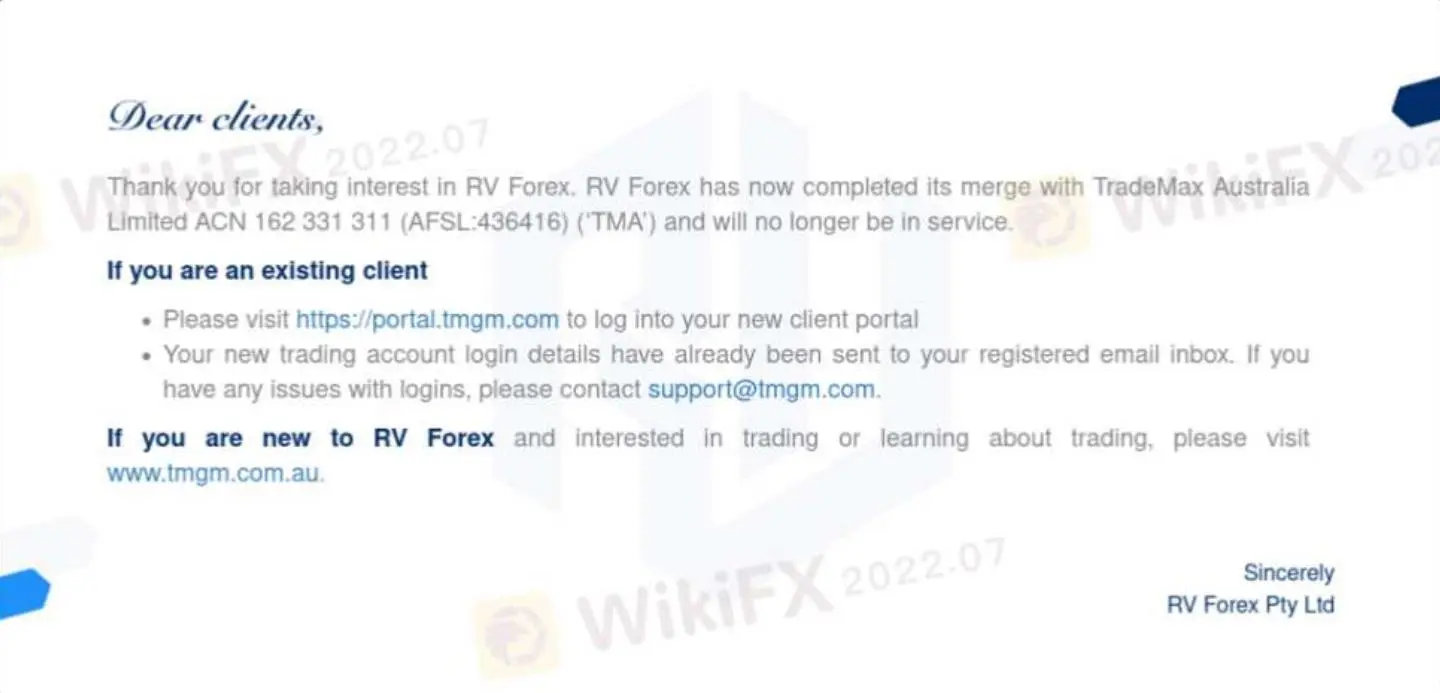 RV Forex जानकारी