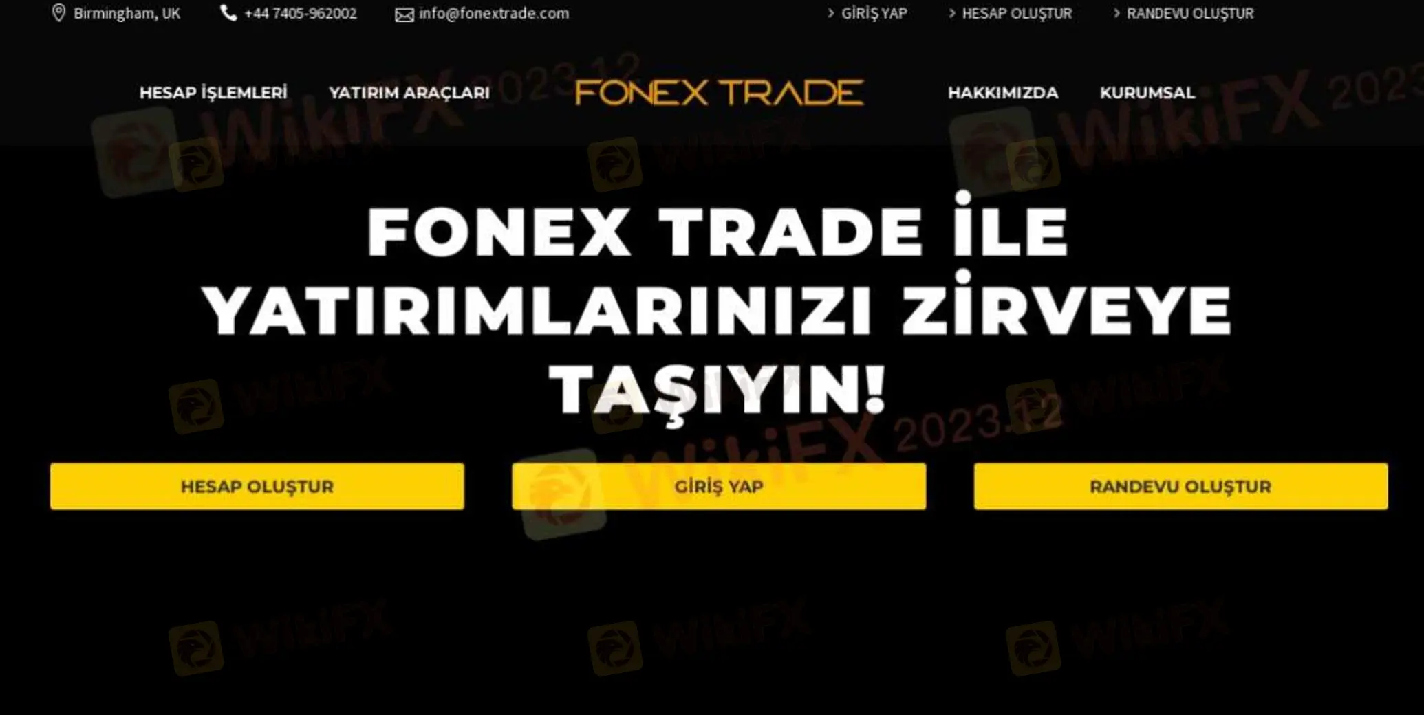 Fonex Trade信息