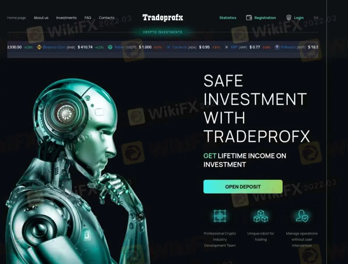 Tradeprofx Impormasyon
