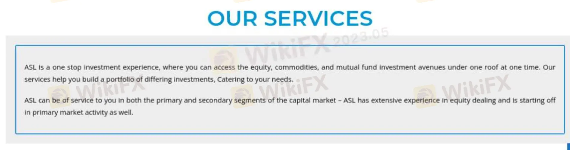 Ano ang Maaari Kong I-trade sa ASL?