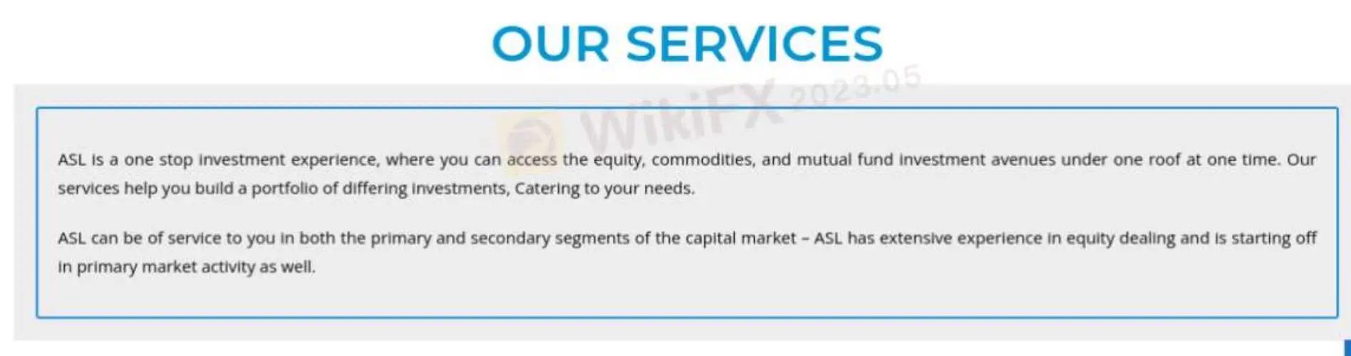 ASL可以交易什么？