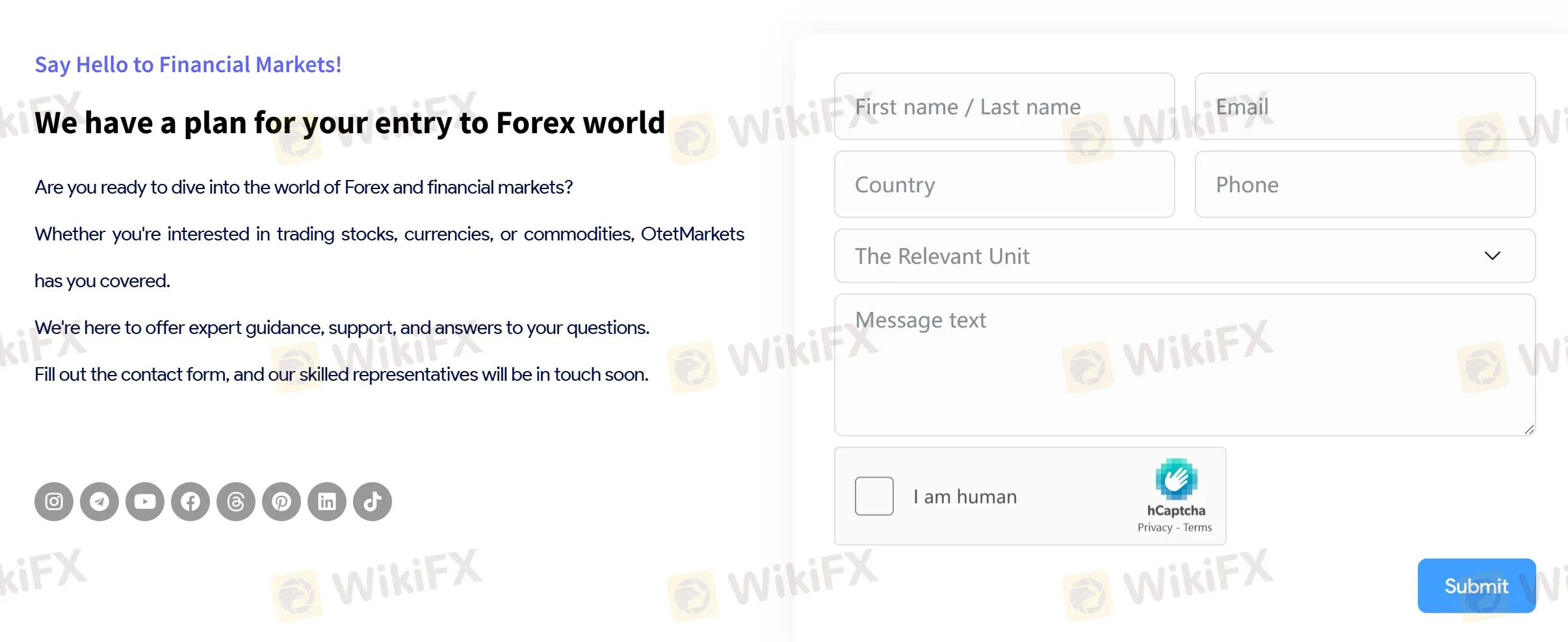 Contact form