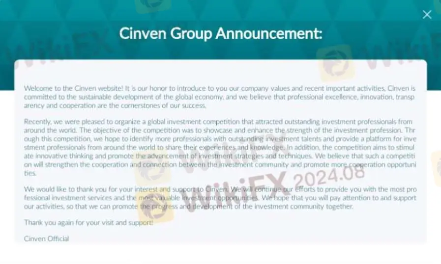 Cinven's homepage Cinven's homepage
