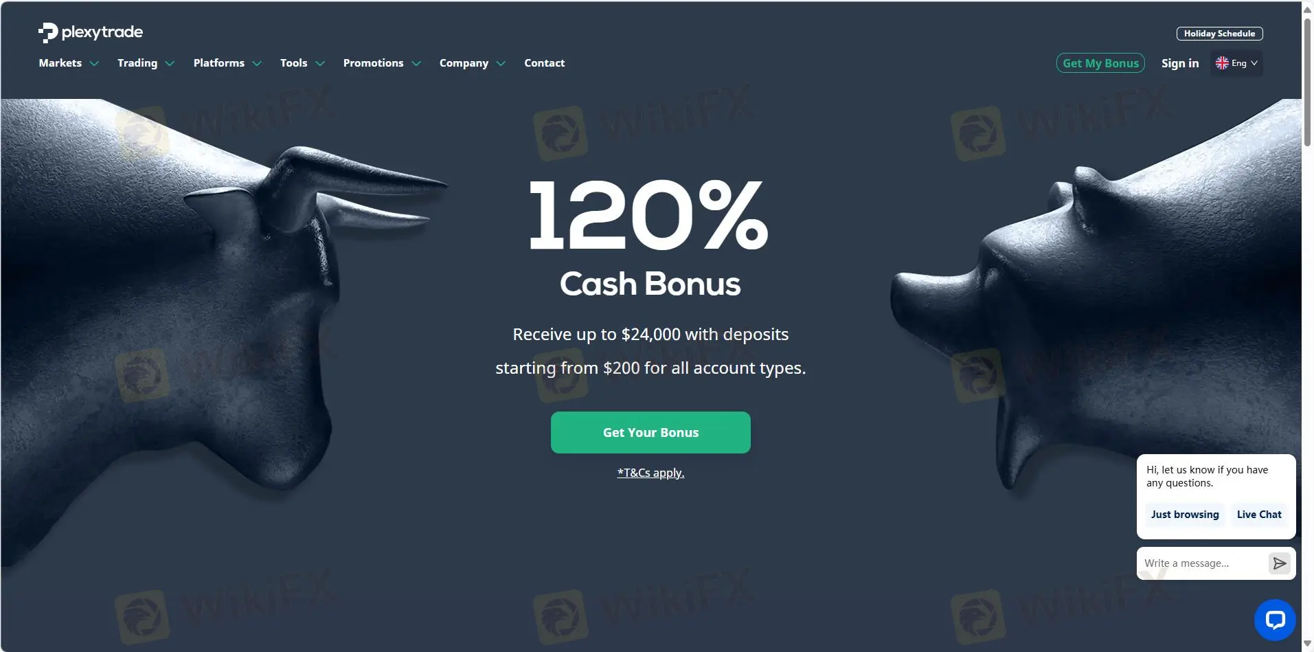 Plexytrade प्रमोशन