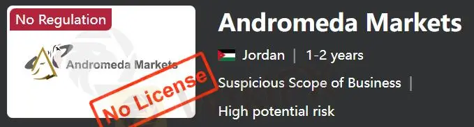 Является ли Andromeda Markets законным? Является ли Andromeda Markets законным?
