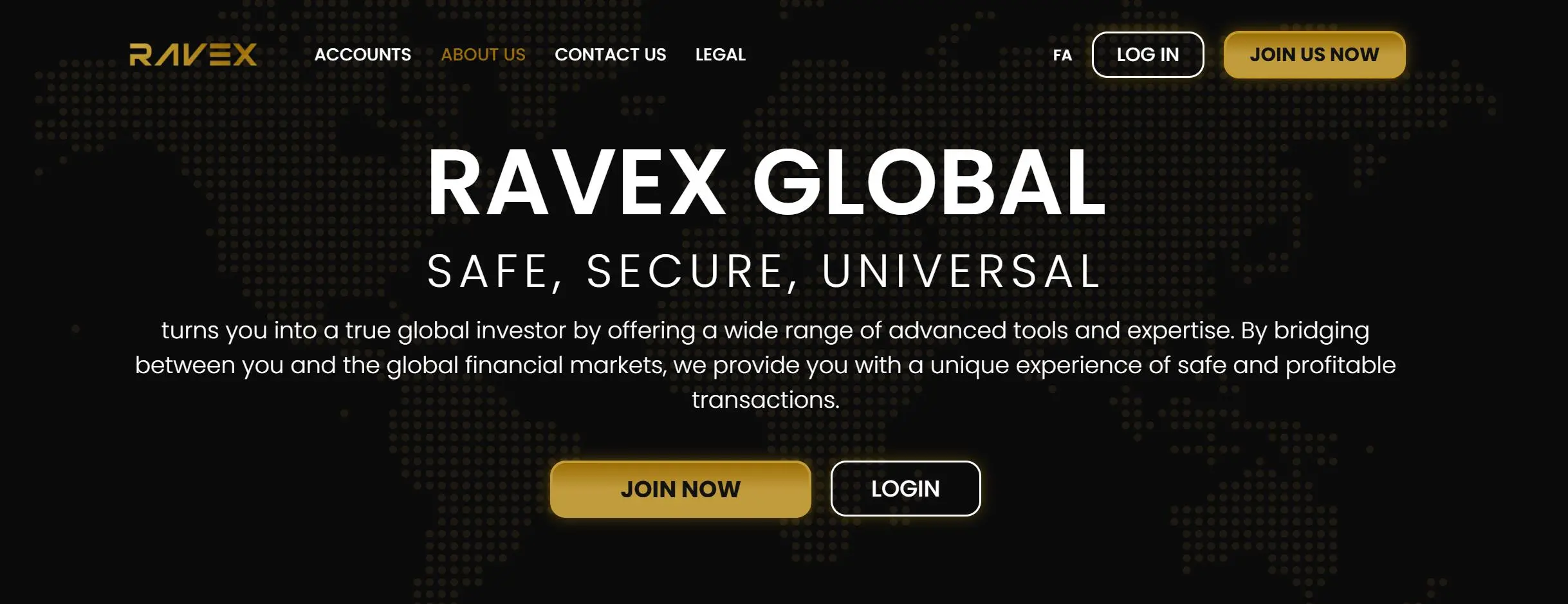RAVEX GLOBAL Informationen RAVEX GLOBAL Informationen