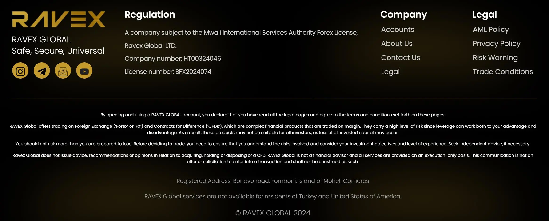 Was kann ich bei RAVEX GLOBAL handeln? Was kann ich bei RAVEX GLOBAL handeln?