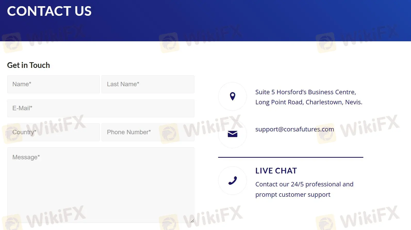 Customer Support Options