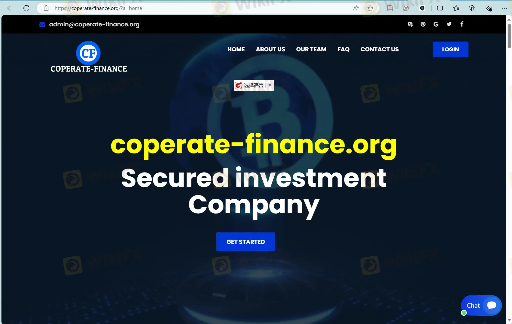 COPERATE-FINANCE's homepage