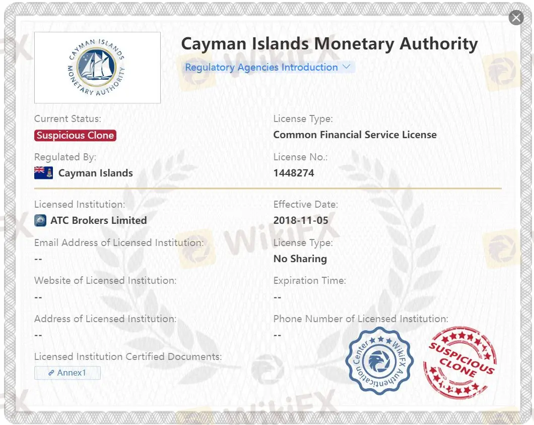 Suspicious clone CIMA license Suspicious clone CIMA license