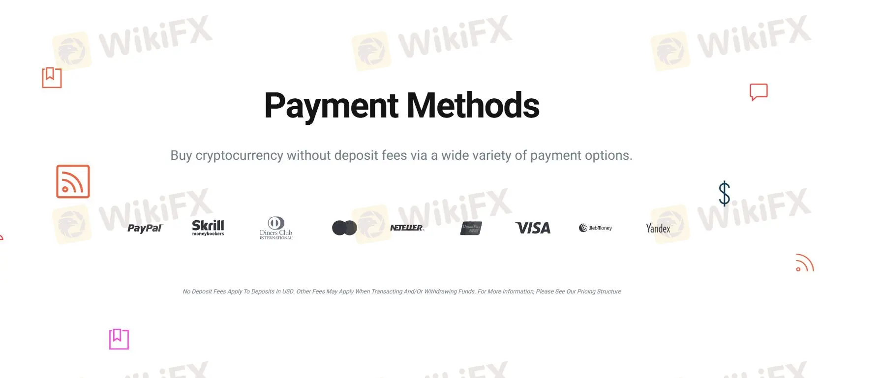 Méthodes de paiement