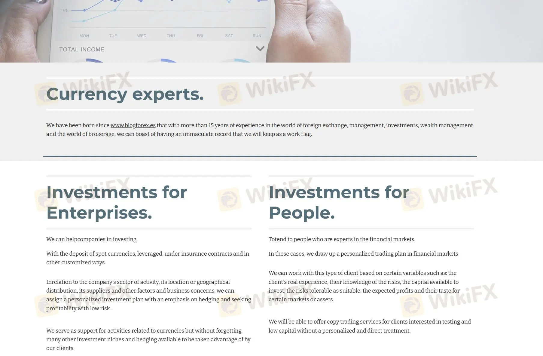 Tôi có thể giao dịch gì trên GESTOR FOREX?