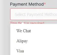 Payment method Payment method