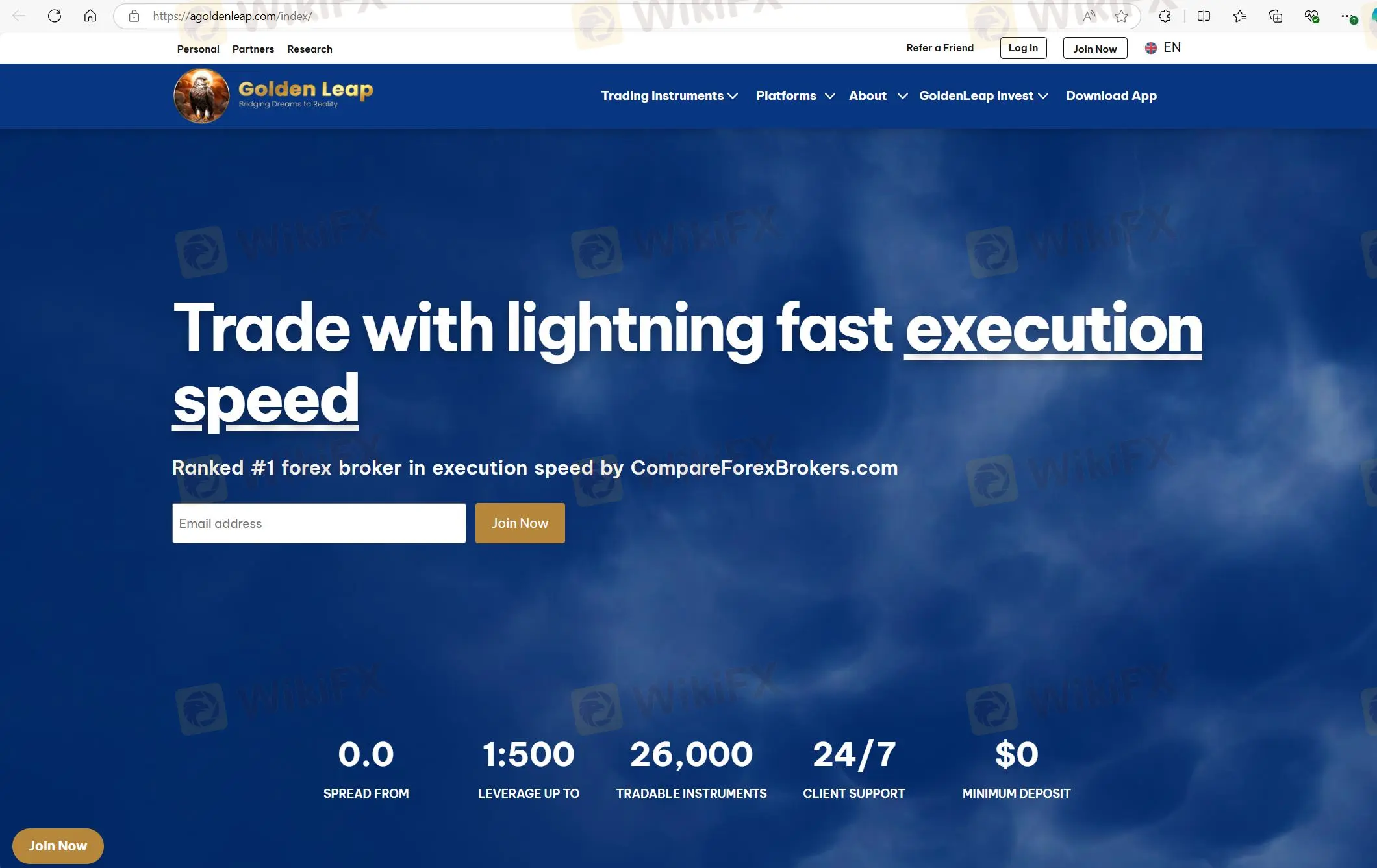 GoldenLeap's homepage