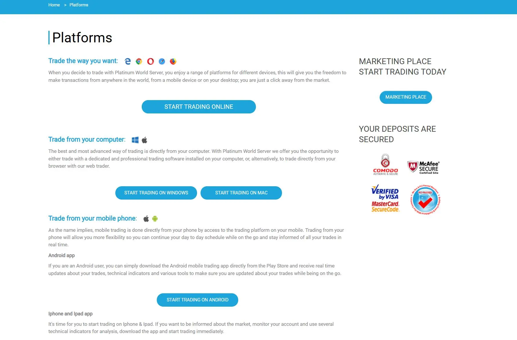 Trading Platform