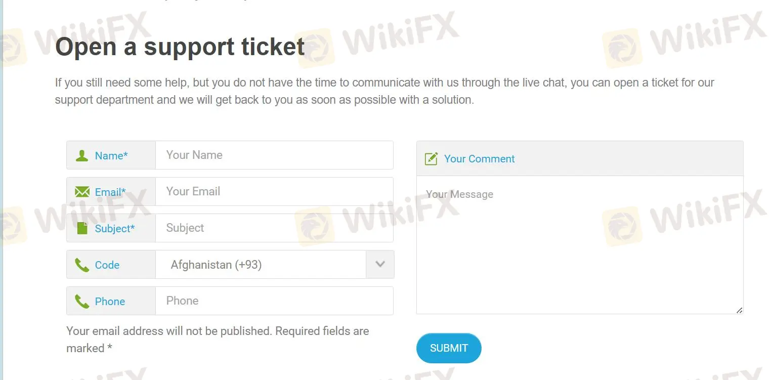 Informações de Contato