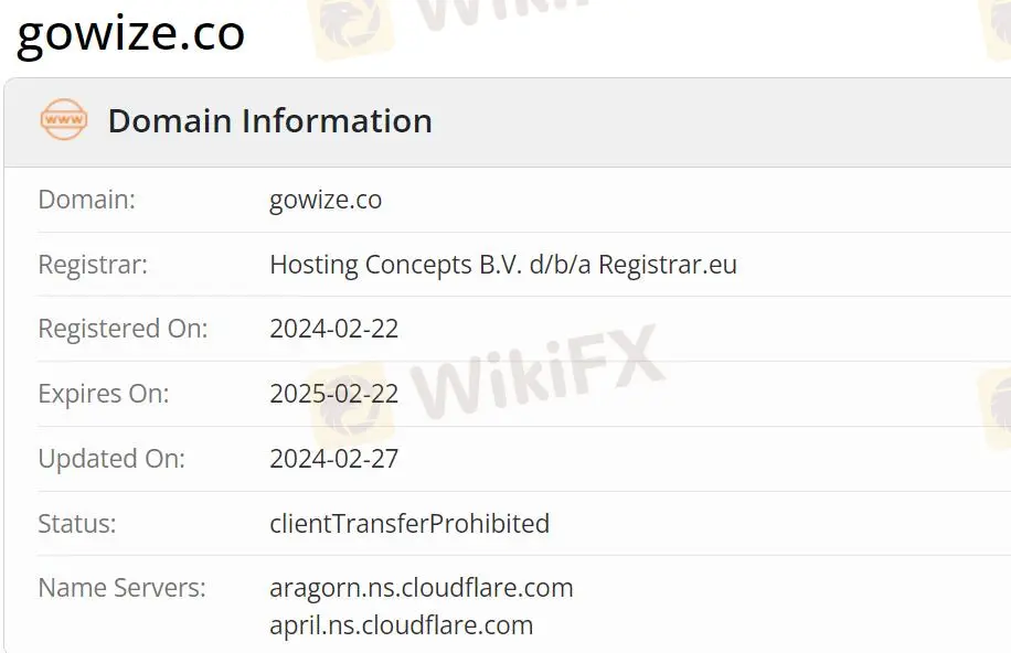 Go Wize Markets 是否合法? Go Wize Markets 是否合法?