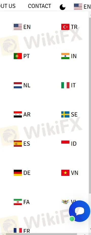 Supported languages Supported languages